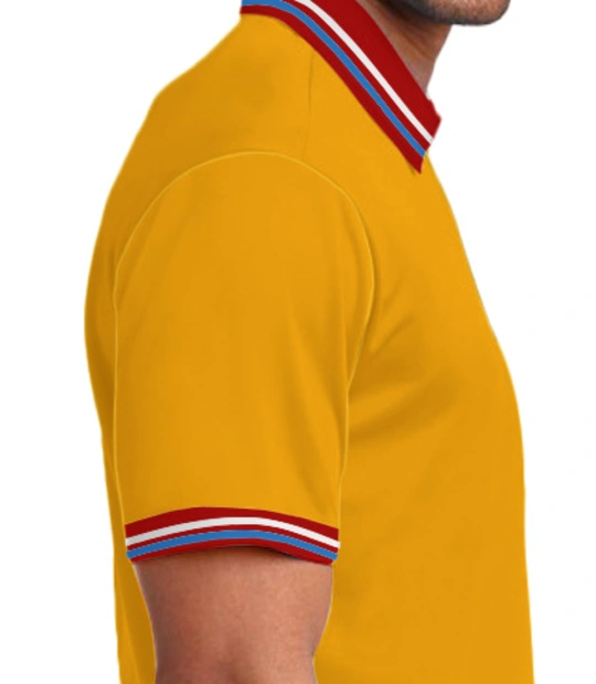 Polo-with-Double-Tipping Right Sleeve