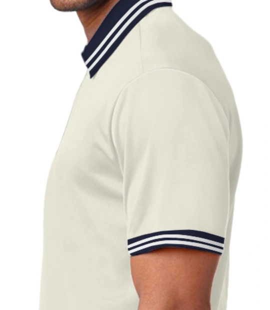 Polo-with-double-tipping- Left sleeve