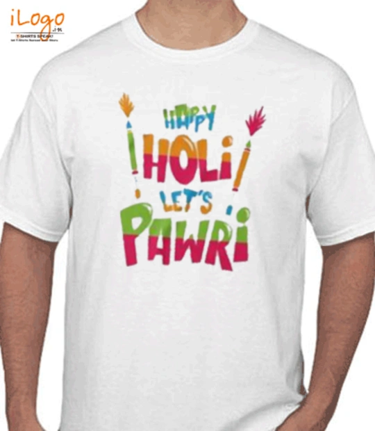 T shirts happyholi T-Shirt