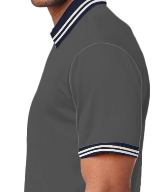 polo-with-double-tipping- Left sleeve