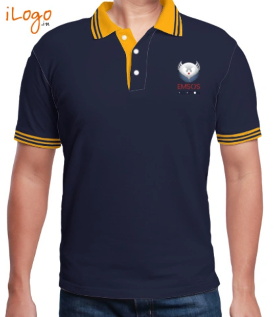 The polo-with-double-tipping- T-Shirt