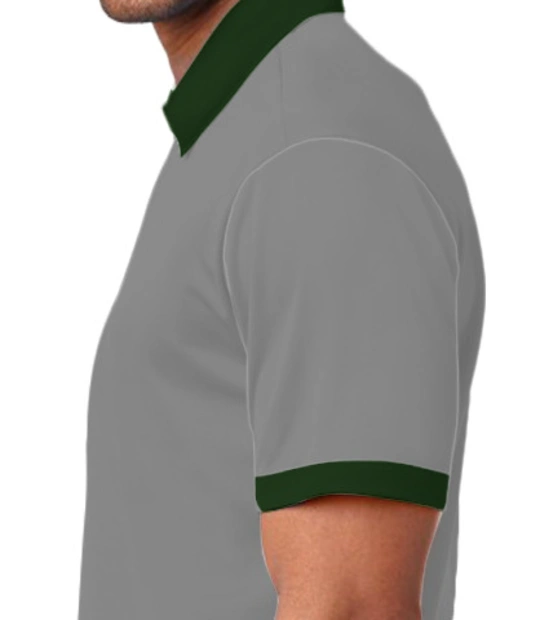 Two-button-Polo Left sleeve