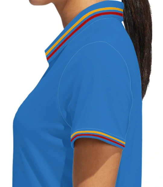 Wipro-womens-dobule-tipping-polo Left sleeve