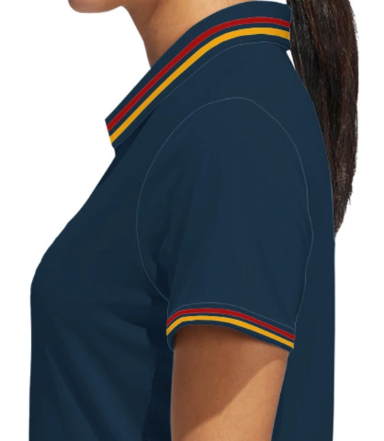 Walmart-Women%s-Double-Tip-Polo-Shirt Left sleeve