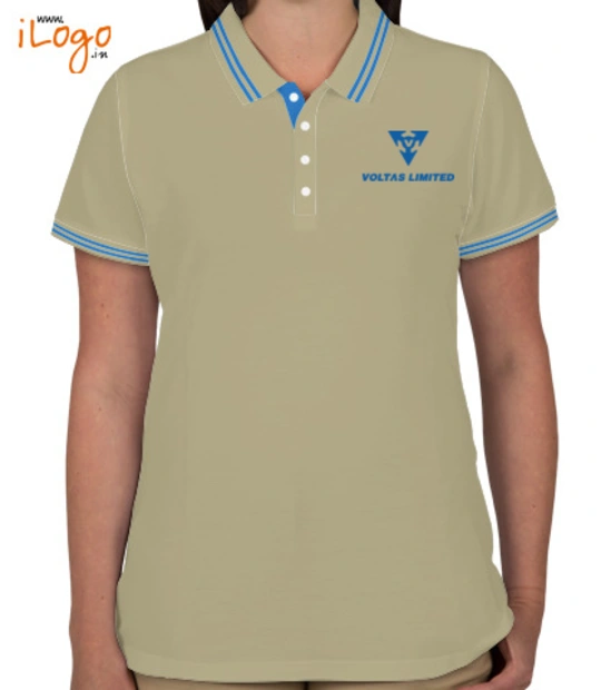 Corporate Voltas-Women%s-Double-Tip-Polo-Shirt T-Shirt