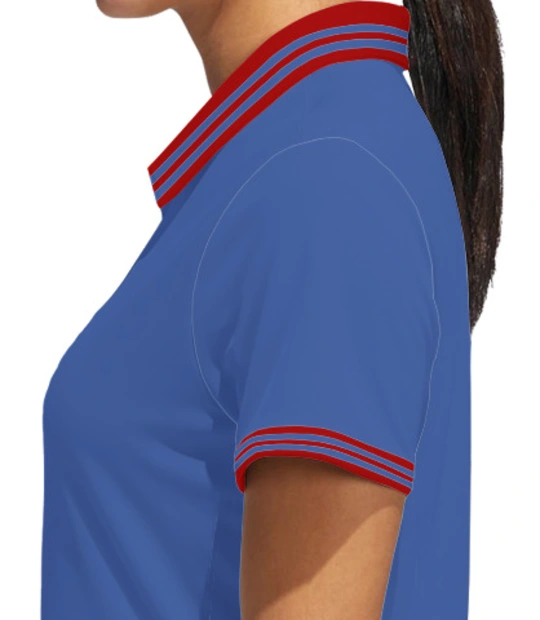 UnionBankofIndia-Women%s-Double-Tip-Polo-Shirt Left sleeve