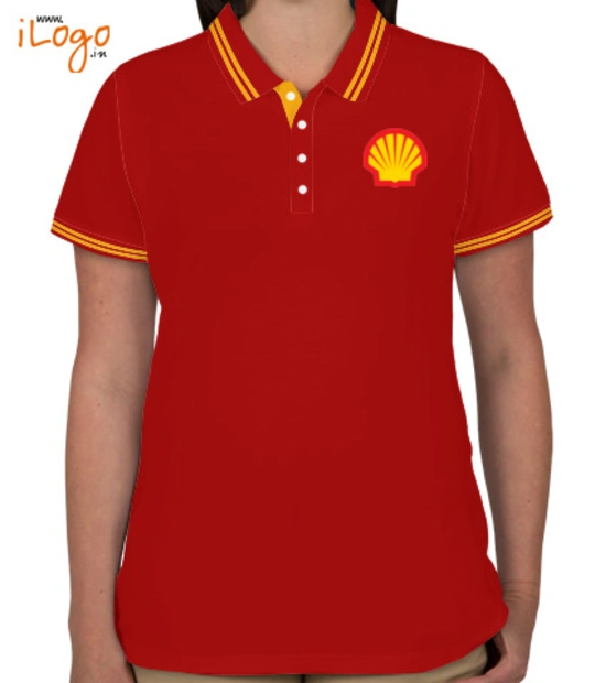 Corporate Shell-Women%s-Double-Tip-Polo-Shirt T-Shirt