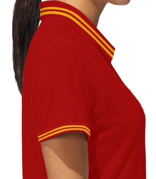 Shell-Women%s-Double-Tip-Polo-Shirt Right Sleeve