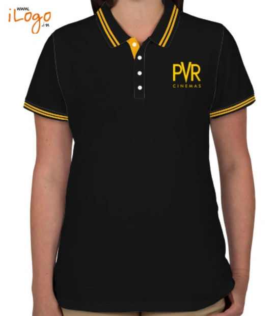 Corporate PVR-Women%s-Double-Tip-Polo-Shirt T-Shirt