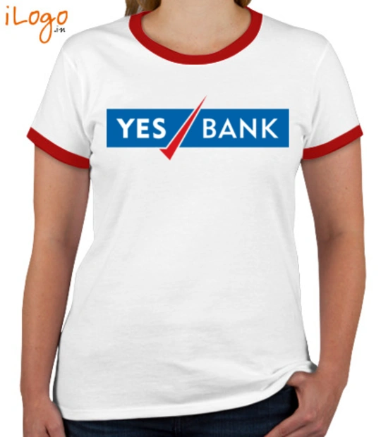 YES BANK YES-BANK-WOMEN%S-ROUND-NECK-T-SHIRTS T-Shirt