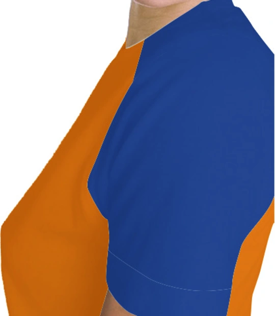 WELSPUN-WOMEN-RAGLAN-V-NECK-T-SHIRTS Left sleeve