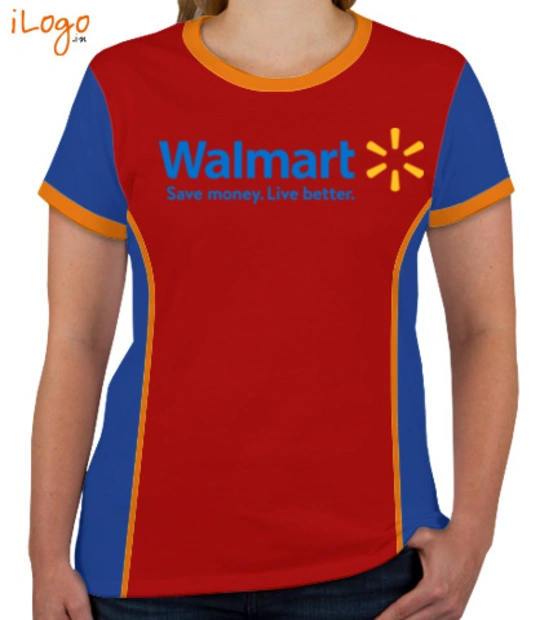Corporate WELMART-WOMEN%S-ROUND-NECK-WITH-SIDE-PANEL T-Shirt