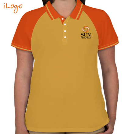  Sun-Pharmaceuticals-Industries-Women%s-Raglan-Single-Tip-Polo-Shirt T-Shirt