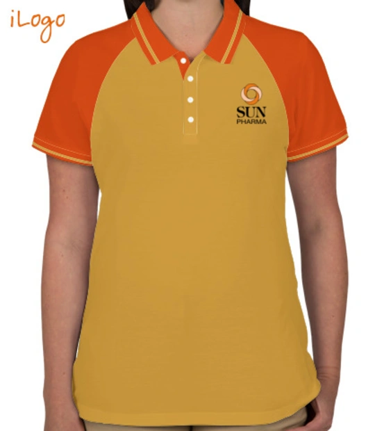 Sun Sun-Pharmaceuticals-Industries-Women%s-Raglan-Single-Tip-Polo-Shirt T-Shirt