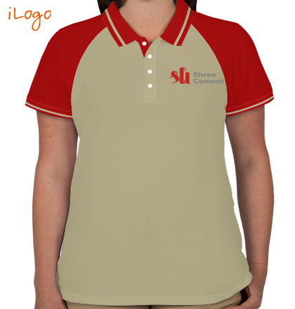  Shree-cement-Women%s-Raglan-Single-Tip-Polo-Shirt T-Shirt