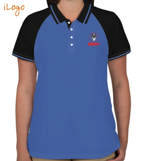 Polo shirts MRF-Women%s-Raglan-Single-Tip-Polo-Shirt T-Shirt
