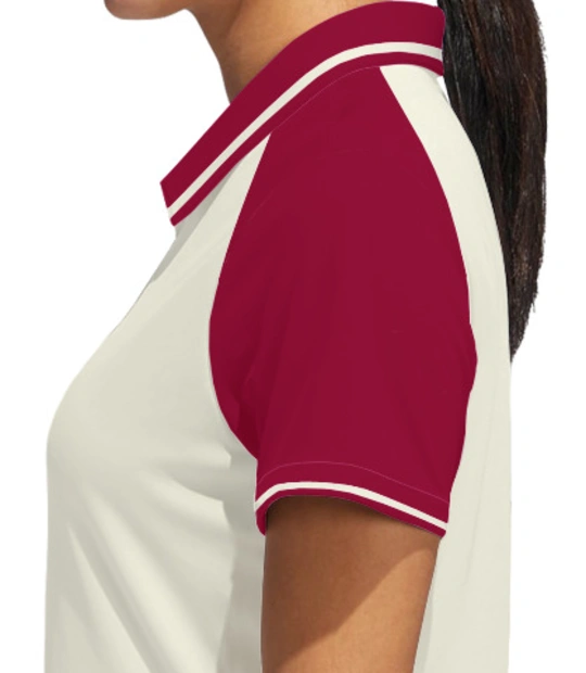 Mindtree-Women%s-Raglan-Single-Tip-Polo-Shirt Left sleeve