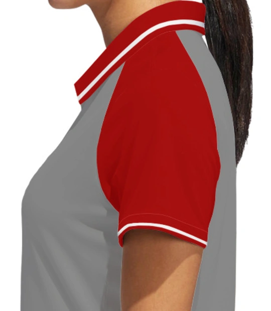 Maruti-Suzuki-India-Women%s-Raglan-Single-Tip-Polo-Shirt Left sleeve