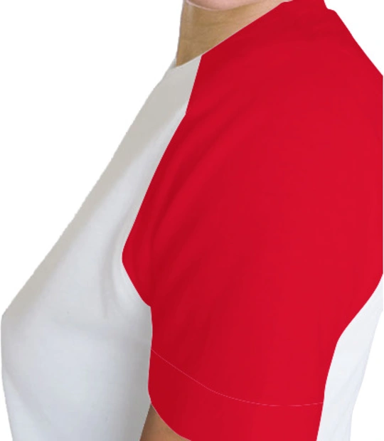 TOTAL-Women%s-Raglan-V-Neck-T-Shirt Left sleeve