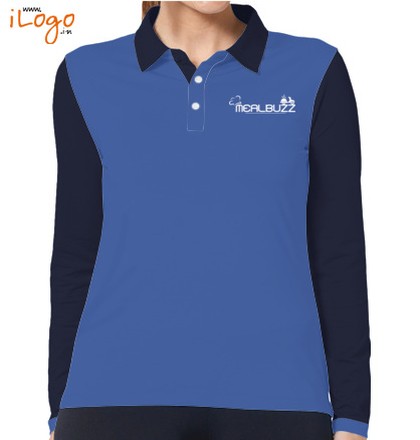  mealbuzz-women-full-sleeves-polo-shirt T-Shirt