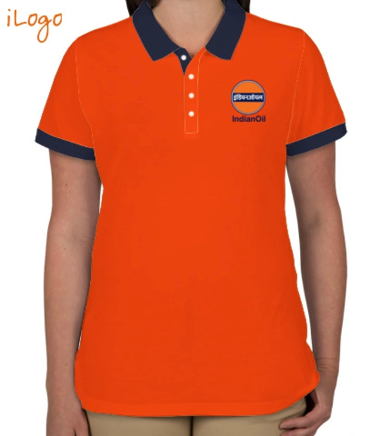 Polo shirts Oil-India-Two-button-Polo T-Shirt