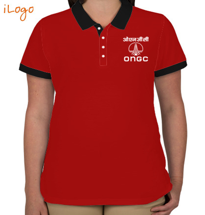  Oil-%-Natural-Gas-Corporation-Two-button-Polo T-Shirt