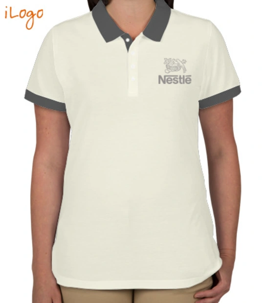 Nestle Nestl%E-Two-button-Polo T-Shirt
