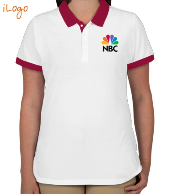 Polo tshirt NBC-Two-button-Polo T-Shirt
