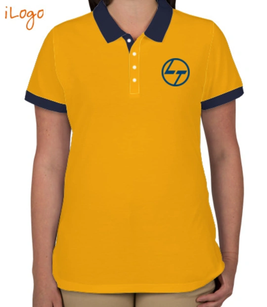 Polo tshirt Larsen-%-Toubro-Two-button-Polo T-Shirt