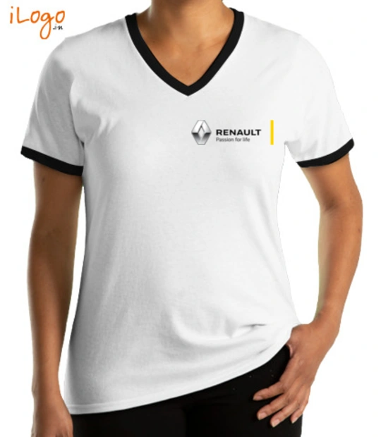 Corporate RENAULT-Women%s-Roundneck-T-Shirt T-Shirt