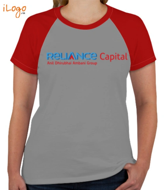 V neck RELIENCE-CAPITAL-Women%s-Round-Neck-Raglan-Half-Sleeves T-Shirt