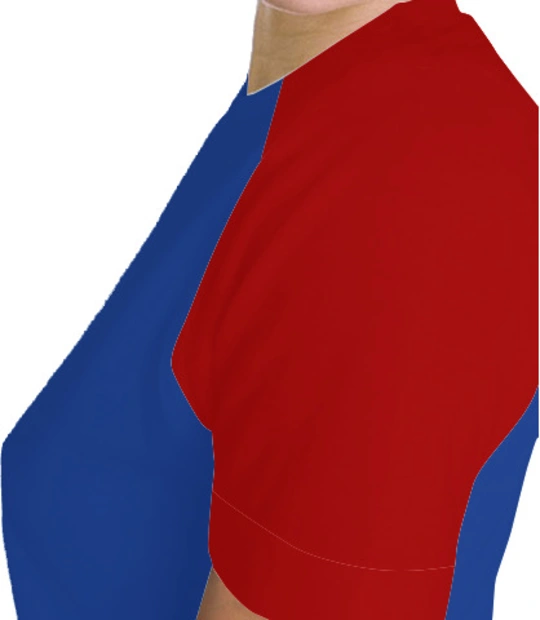 REDBULL-Women%s-Round-Neck-Raglan-Half-Sleeves Left sleeve