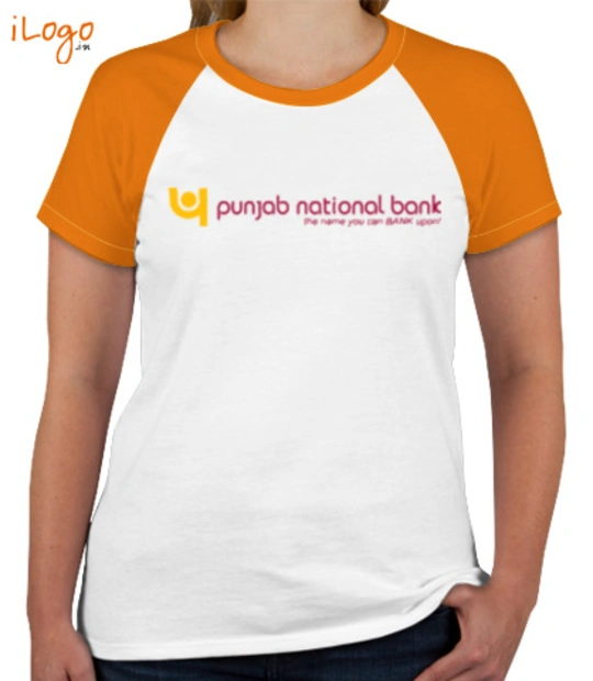 Corporate PNB-Women%s-Raglan-V-Neck-T-Shirt T-Shirt