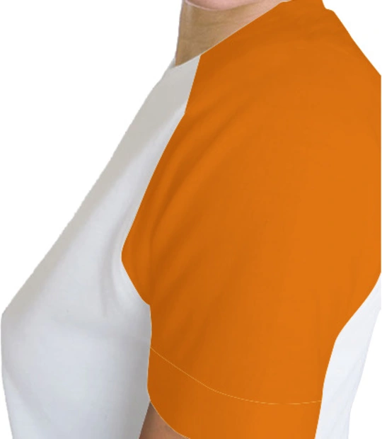 PNB-Women%s-Raglan-V-Neck-T-Shirt Left sleeve