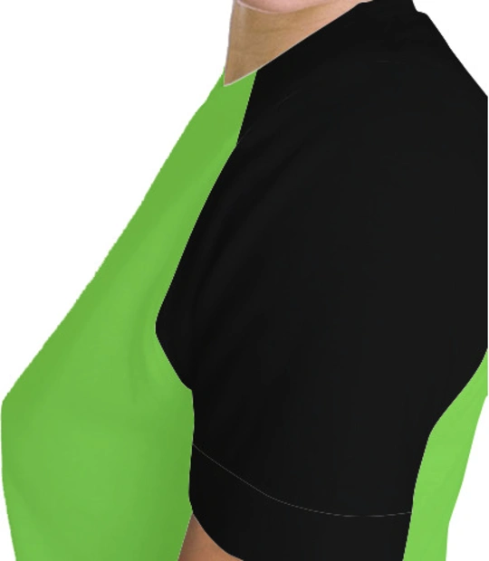 PLAYBOY-Women%s-Round-Neck-Raglan-Half-Sleeves Left sleeve