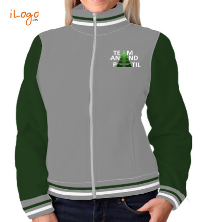 Team-women-zipper-jacket-with-double-tipping T-Shirt