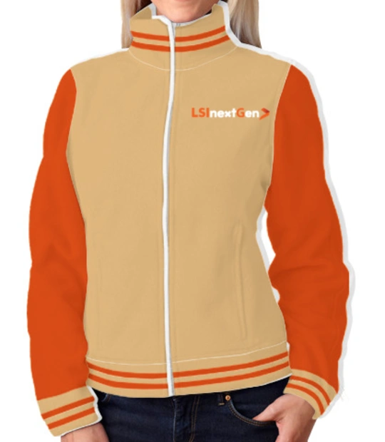 Lslnextgen Lslnextgen-women-zipper-jacket-with-double-tipping T-Shirt