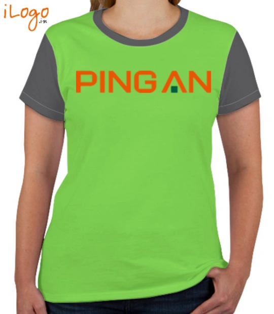 Corporate PINGAN-Women%s-Roundneck-T-Shirt T-Shirt