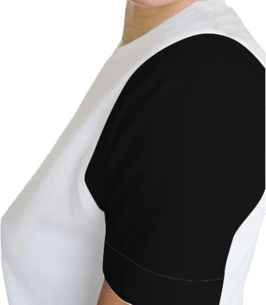 OBEROI-REALTY-Women%s-Roundneck-T-Shirt Left sleeve