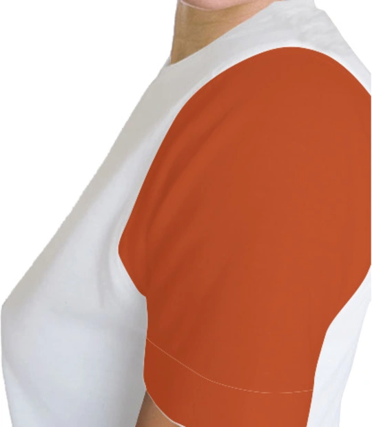 NIIT-Women%s-Roundneck-T-Shirt Left sleeve
