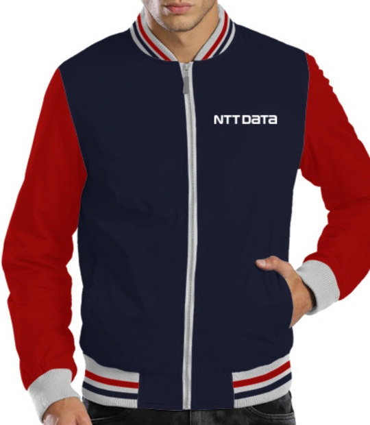 NTTData-men-zipper-jacket-with-double-tipping - bomber jacket DT