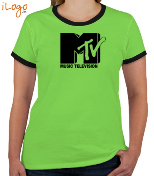 MTV-Women%s-Roundneck-T-Shirt - MTV