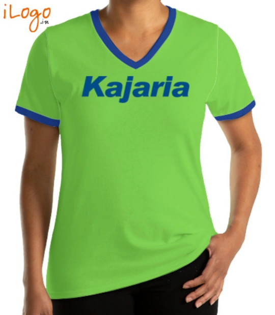 Corporate KAJARIA-V-neck-Tees T-Shirt