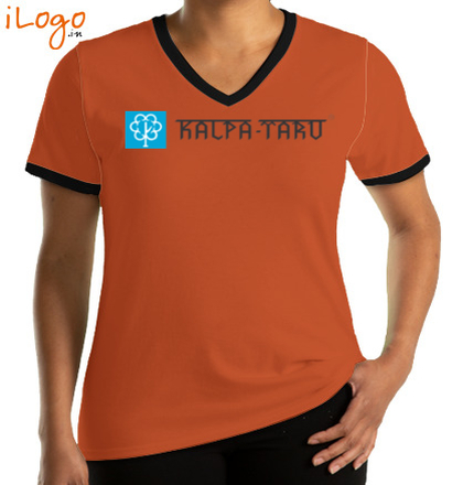  KALPTARU-V-neck-Tees T-Shirt