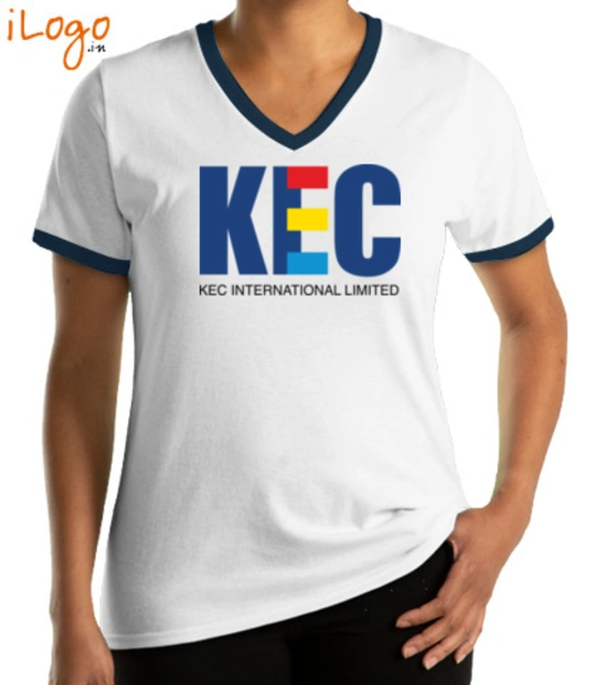 KEC KEC-V-neck-Tees T-Shirt