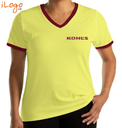  KOHL%S-V-neck-Tees T-Shirt