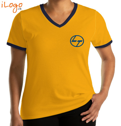 L%T-V-neck-Tees T-Shirt