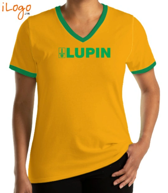 Corporate LUPIN-V-neck-Tees T-Shirt