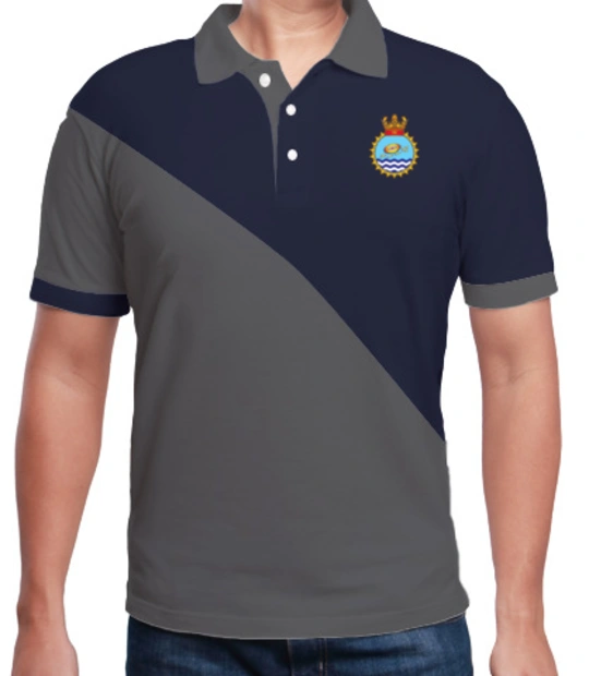 Solar seal logo white polo INS-Chakran T-Shirt