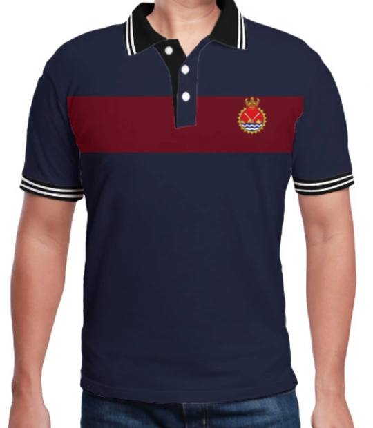Navy INSSatpura T-Shirt